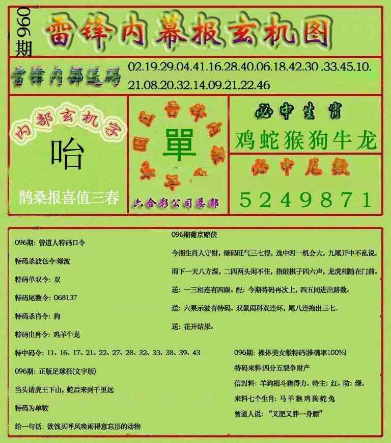 内幕玄机